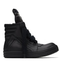 RICK HIGH TOPS - ALL BLACK JUMBO LACE
