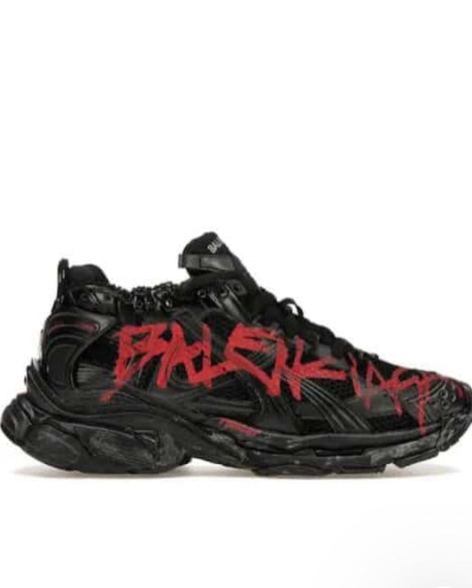 BB TRACKS- BLACK AND RED