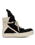 RICK HIGH TOPS - BLACK FUR